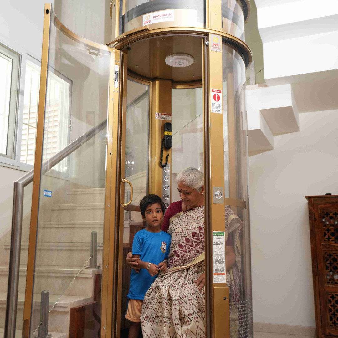 Two Passenger Home Elevator